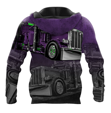 Premium Customized Name 3D All Over Printed Unisex Shirt For Trucker