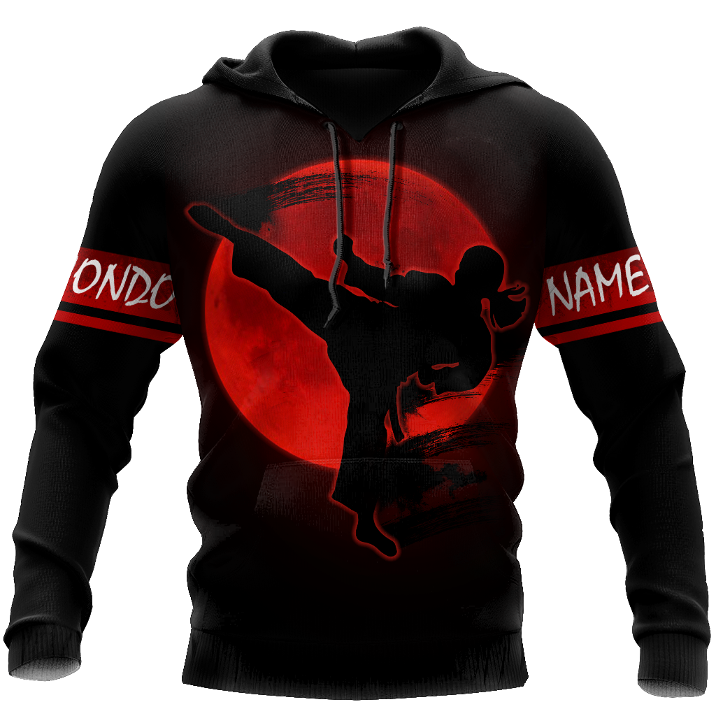 Customize Name Taekwondo Hoodie For Men And Women TNA26032103
