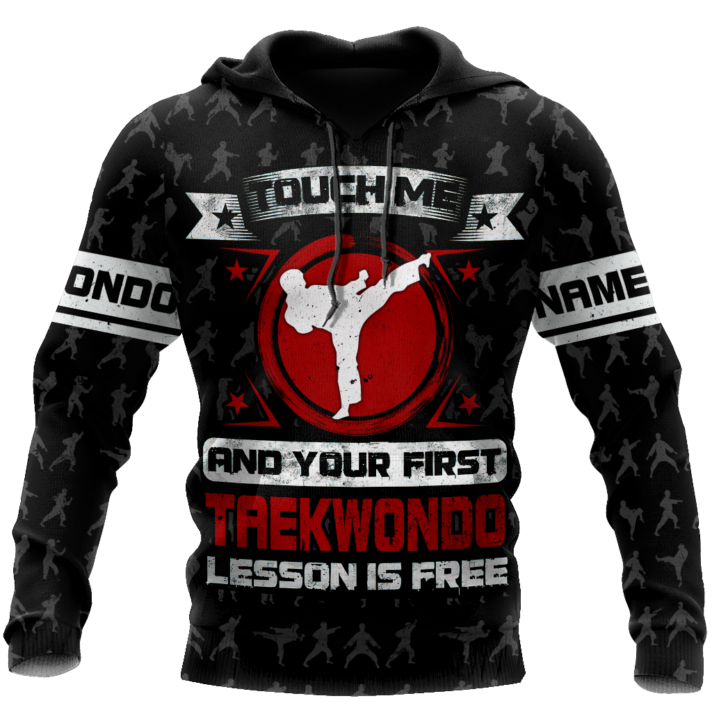 Customize Name Taekwondo Hoodie For Men And Women TNA26032104