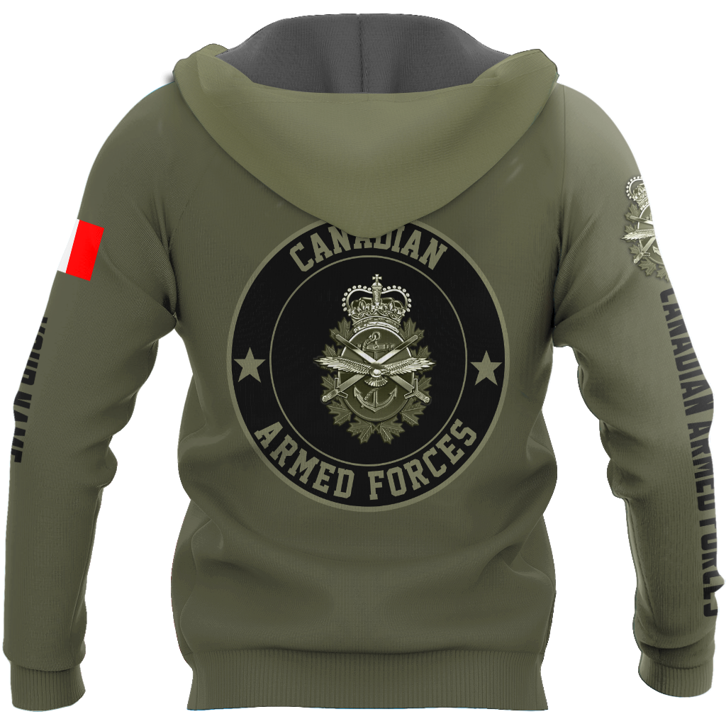 Personalized Name XT Canadian ARmed Forces 3D Printed Shirts DA27032102