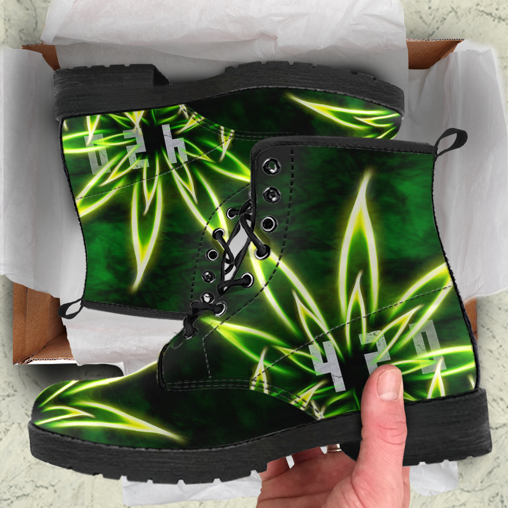 Hippie Green Boots by SUN AM160423-Shoes-SUN-EU36 (US6)-Vibe Cosy™