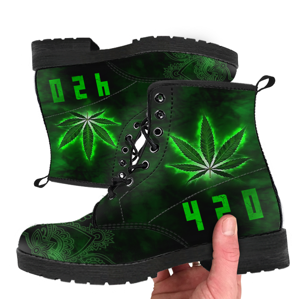 Hippie Green Boots by SUN AM160424-Shoes-SUN-EU36 (US6)-Vibe Cosy™