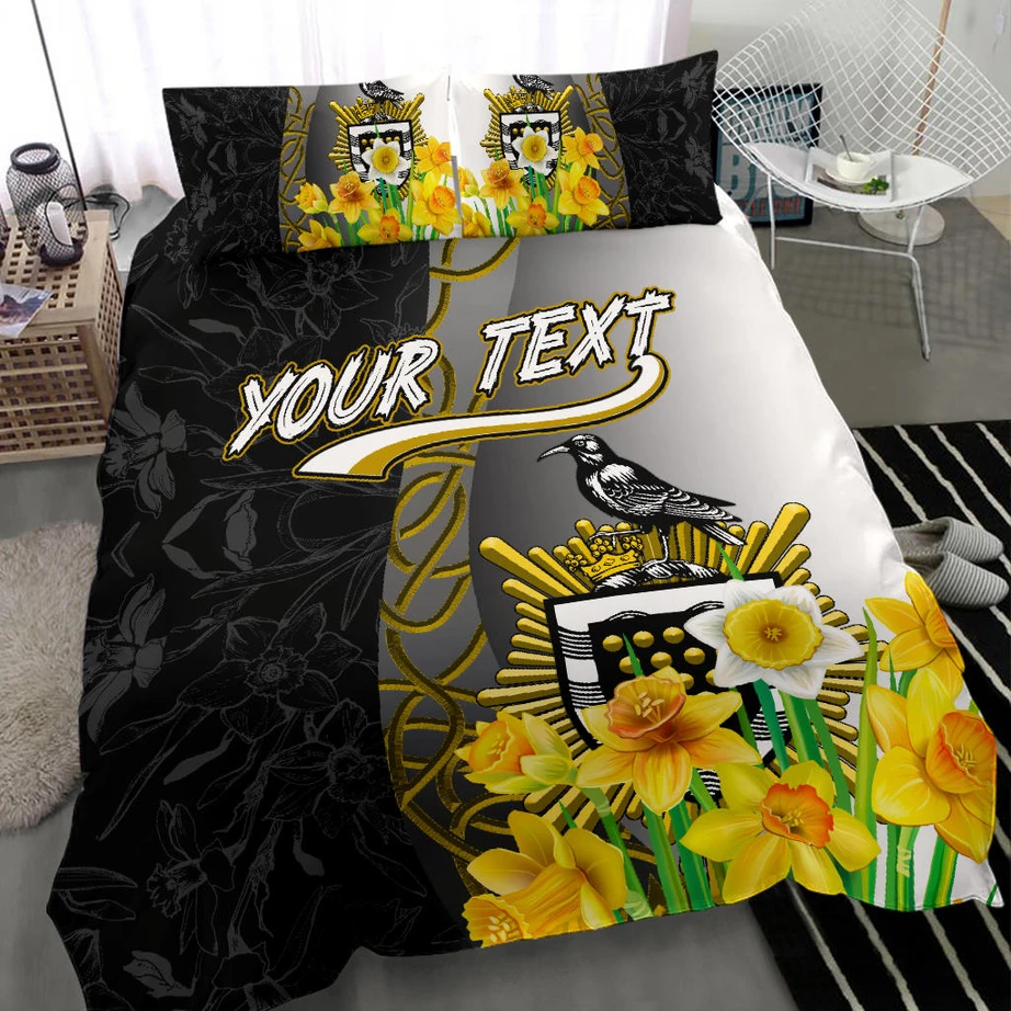 Premium Personalized 3D Printed Cornwall Bedding Set No1 MEI