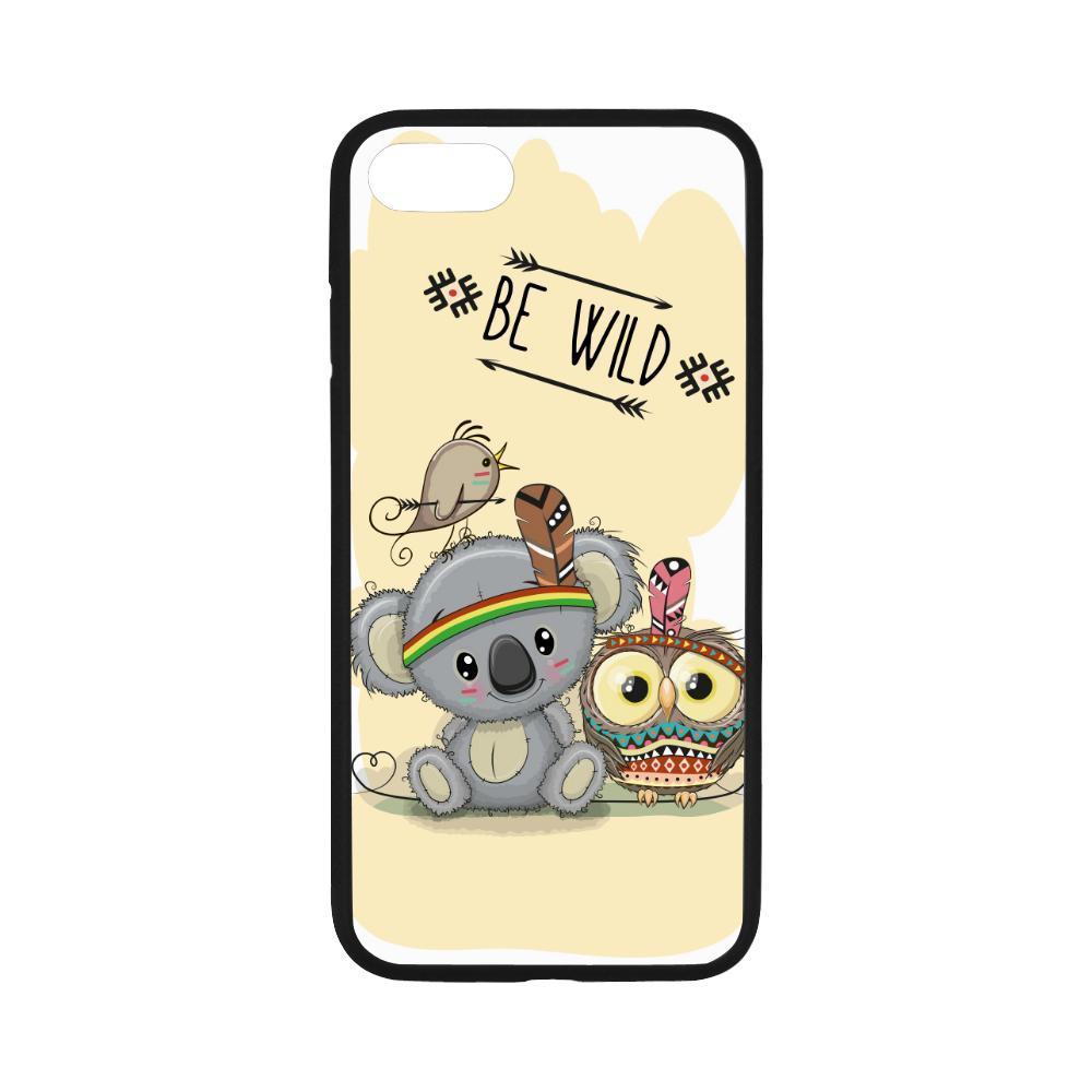 AUSTRALIA KOALA BE WILD PHONE CASE H5-RUBBER PHONE CASES-HP Arts-One Size-Rubber Case for iPhone 6/6s Plus-Vibe Cosy™