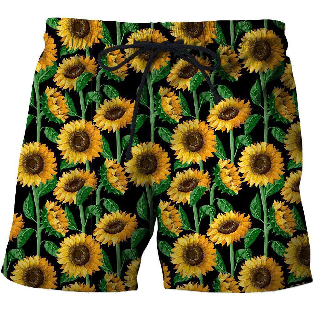 3D All Over Printing Sunflowers Shirt-Apparel-Phaethon-SHORTS-S-Vibe Cosy™