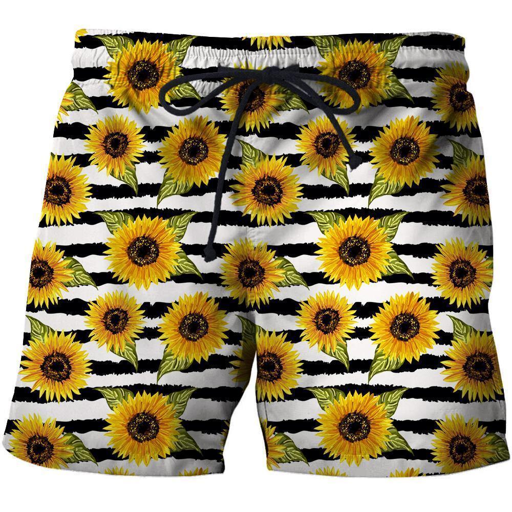 3D All Over Printing Sunflower Shirt-Apparel-Phaethon-SHORTS-S-Vibe Cosy™