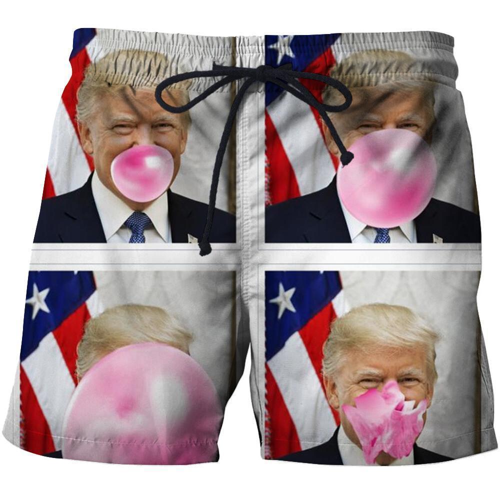 3D All Over Print Donal Trump-Apparel-HD09-Shorts-S-Vibe Cosy™