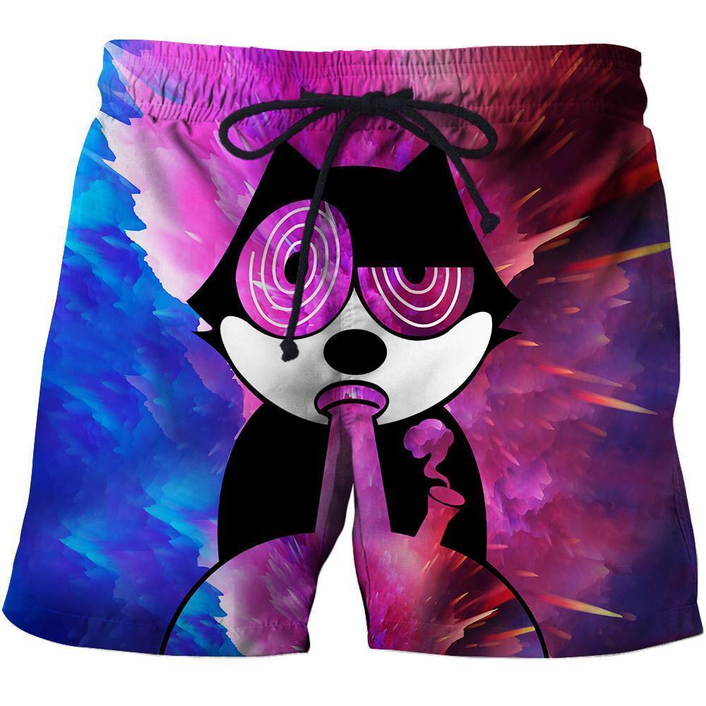 3D All Over Print Gato Felix Hoodie-Apparel-RoosterArt-Short-S-Vibe Cosy™