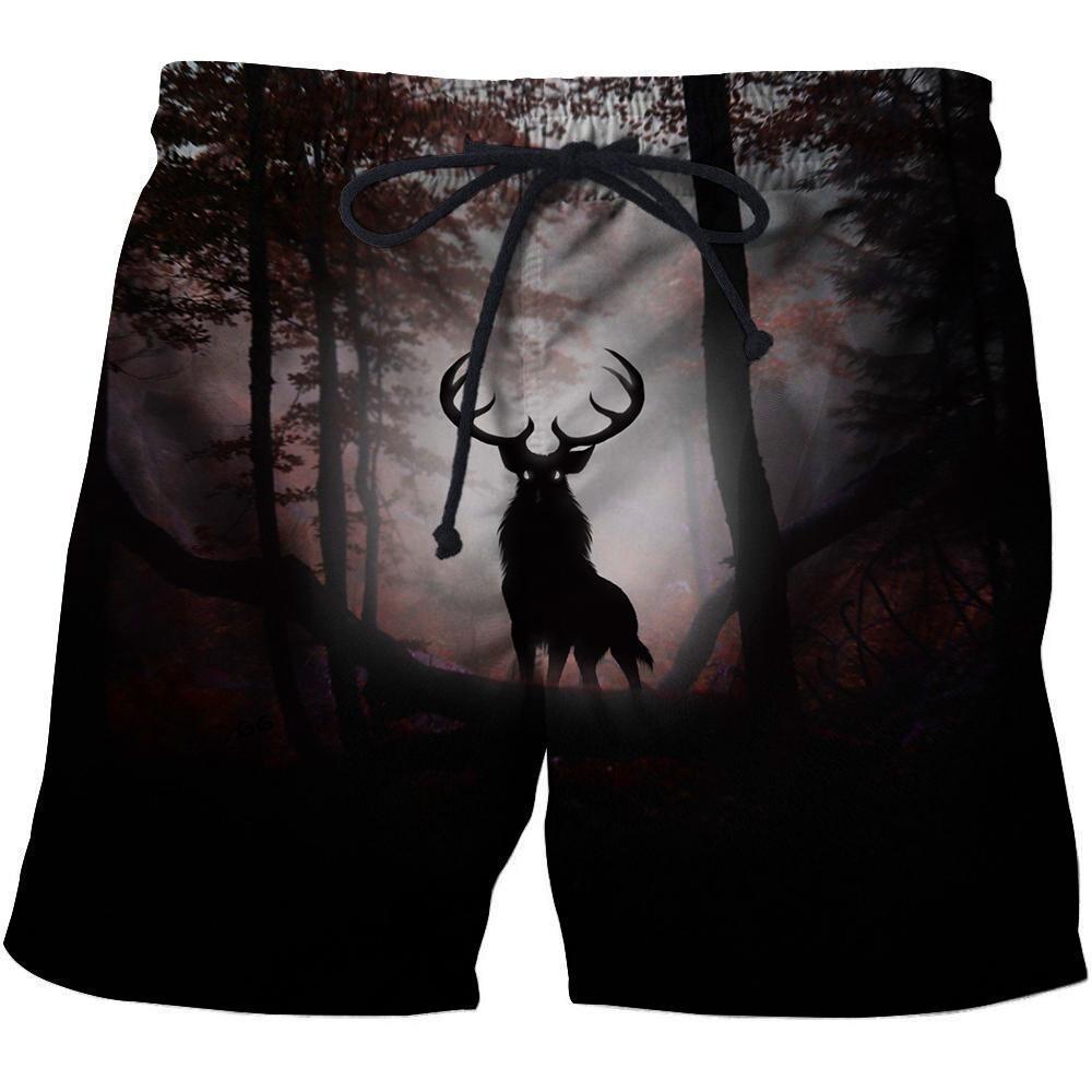All Over Print Deer Shadow-Apparel-Phaethon-Hoodie-S-Vibe Cosy™