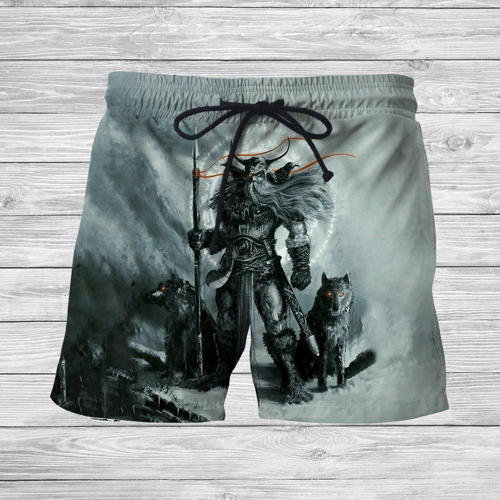 3D All Over Printed Viking T-shirt-Apparel-HP Arts-SHORTS-S-Vibe Cosy™
