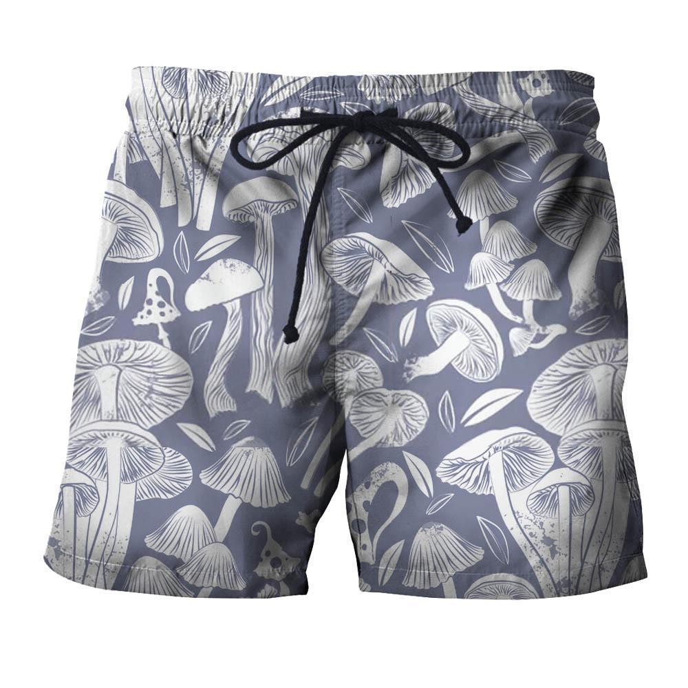 Mushroom Art All Over-Apparel-HD09-Shorts-S-Vibe Cosy™