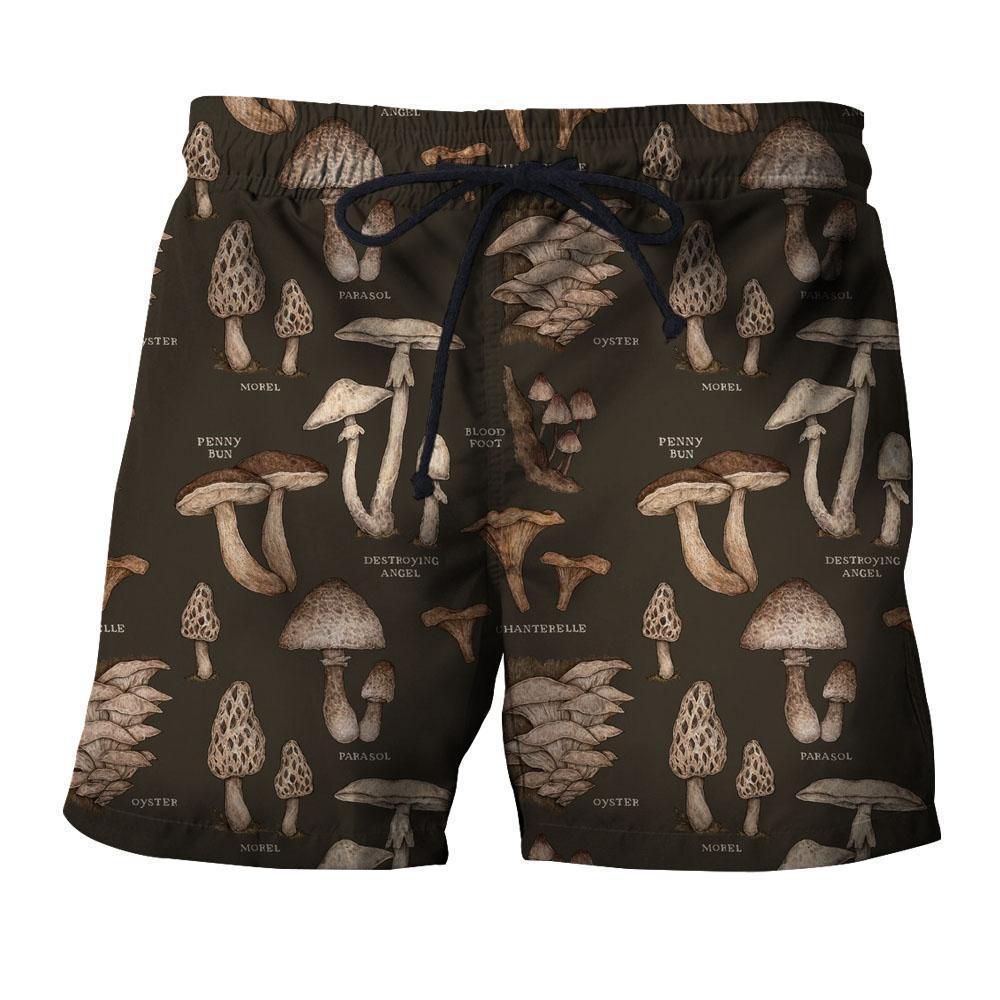 All Over Print Many mushroom-Apparel-NTH-Shorts-S-Vibe Cosy™