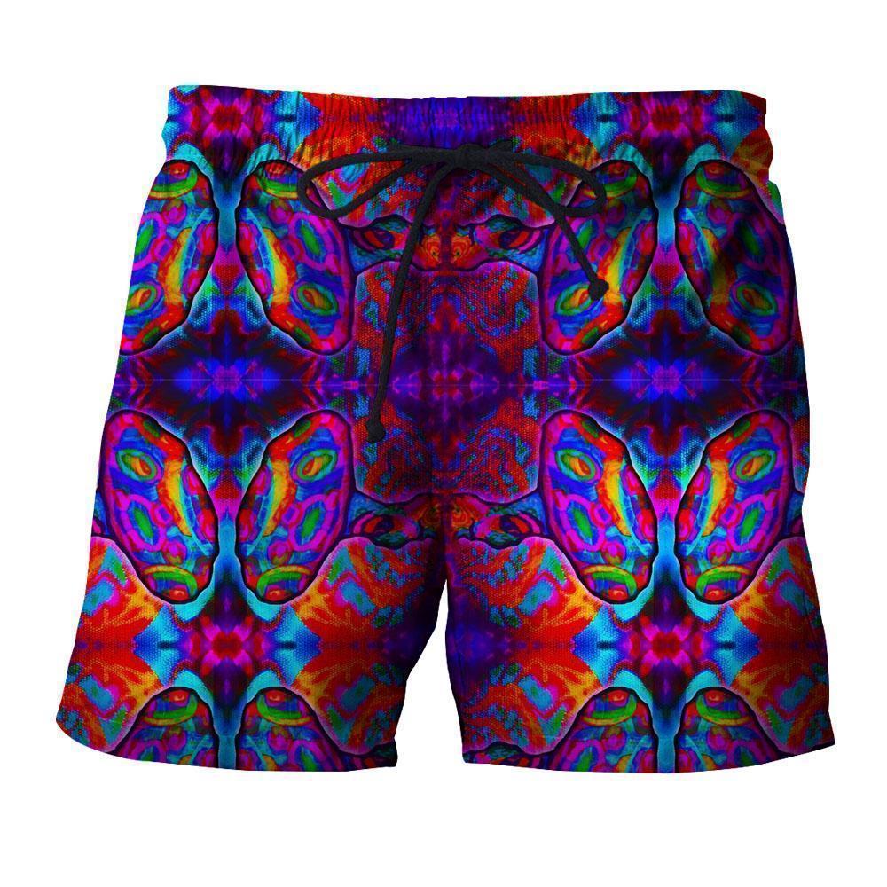 All Over Print Psilocybin Mushroom-Apparel-NTH-Shorts-S-Vibe Cosy™