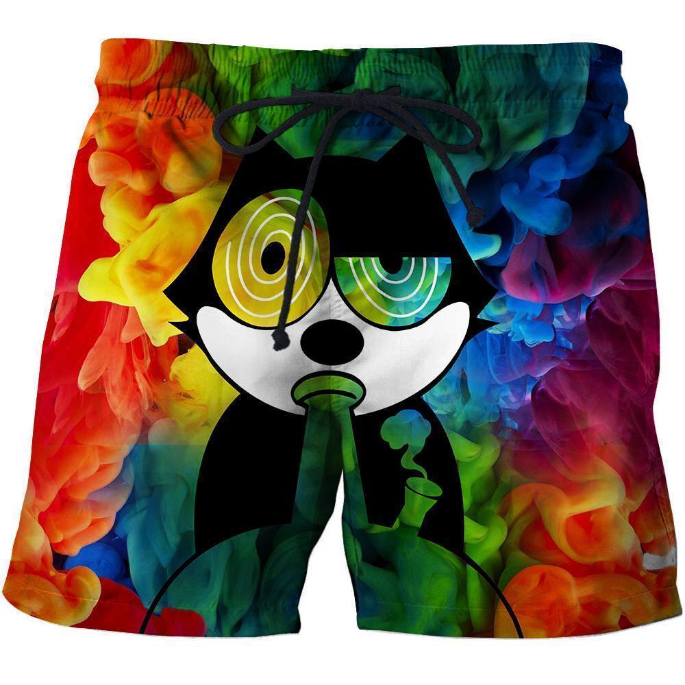3D All Over Print Gato Felix 2 Hoodie-Apparel-RoosterArt-Short-S-Vibe Cosy™