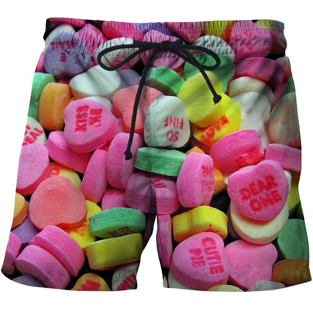 Candy Hearts Hoodie-Apparel-GP Art-Shorts-S-Vibe Cosy™