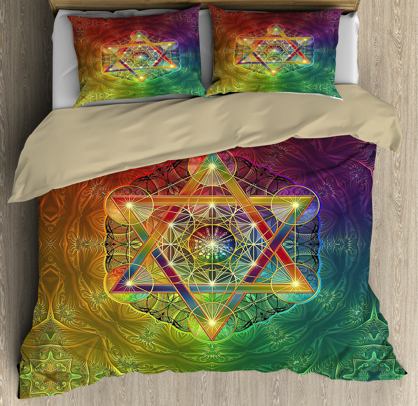 Premium All Over Printed Wicca Bedding Set
