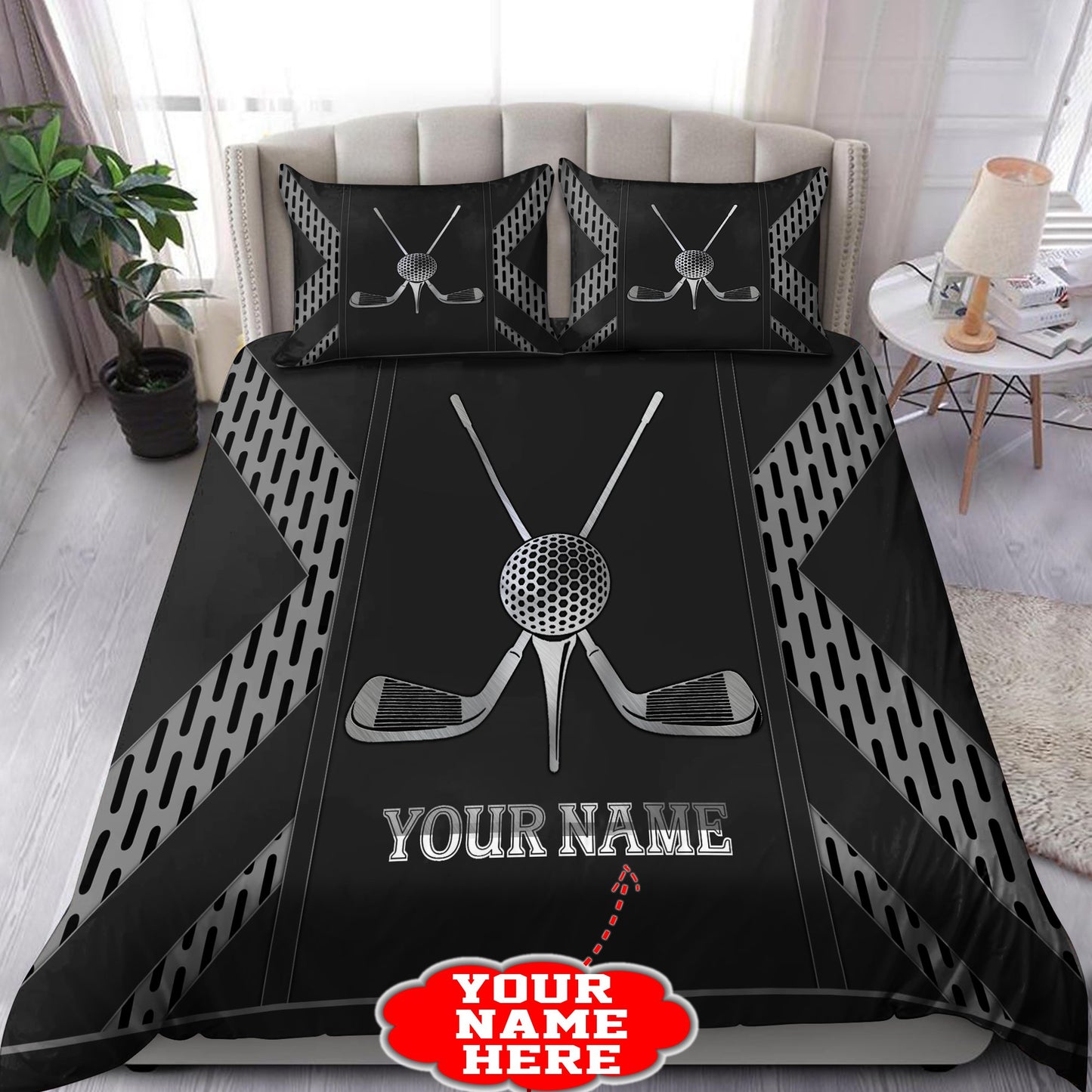 Custom Name XT Golf Lovers Bedding Set HHT31052102