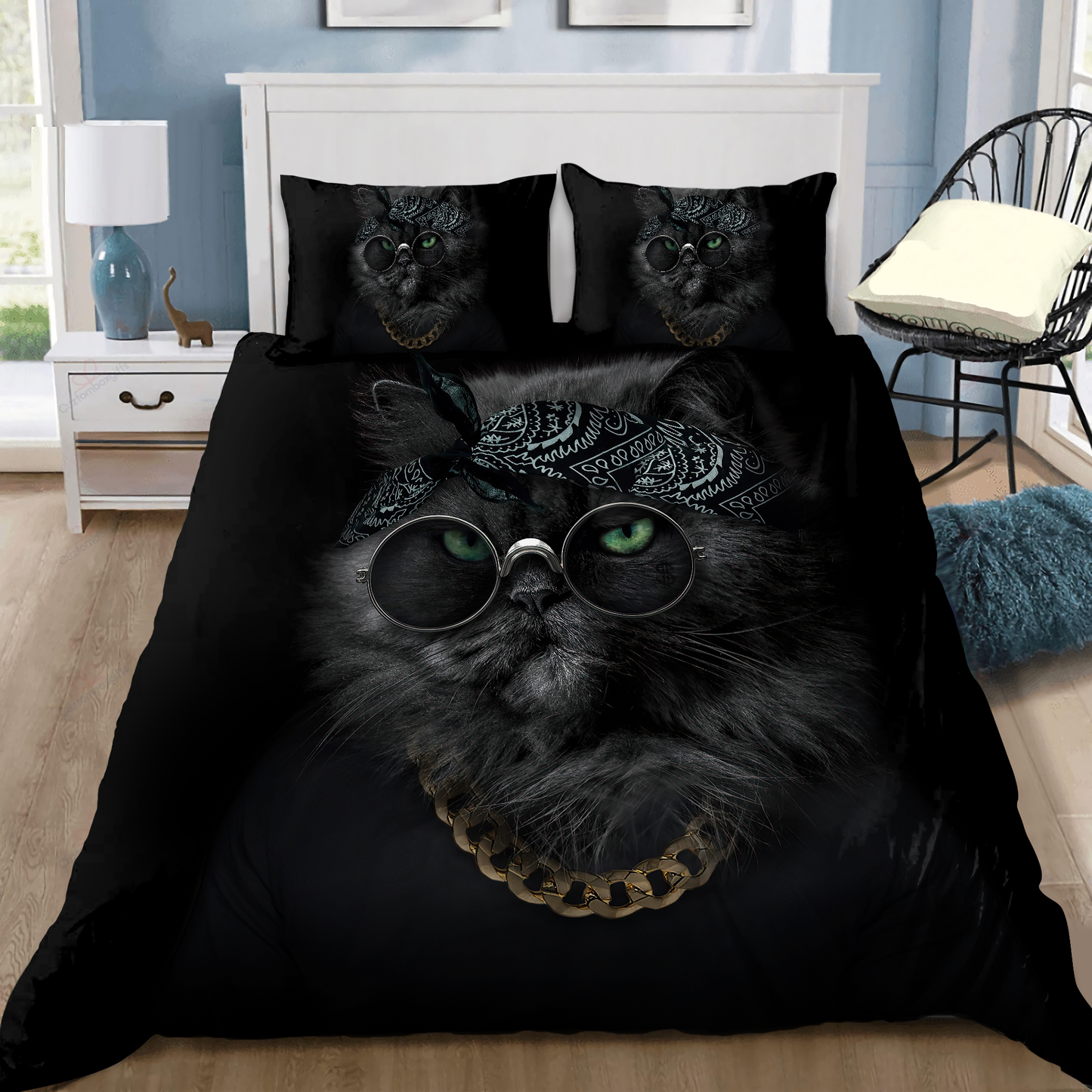 Gangster Cat Bedding Set MH12012106