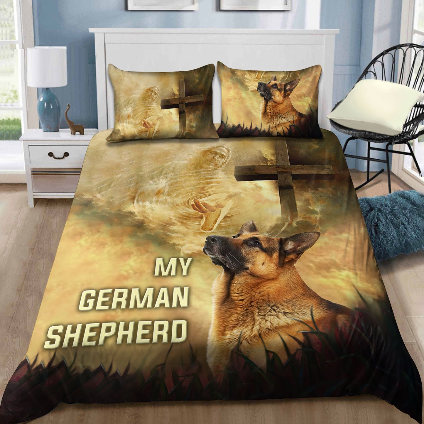 My german shepherd bedding set