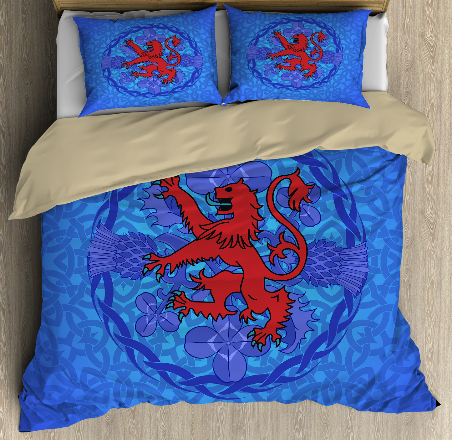Premium Scotland Lion Bedding Set PL