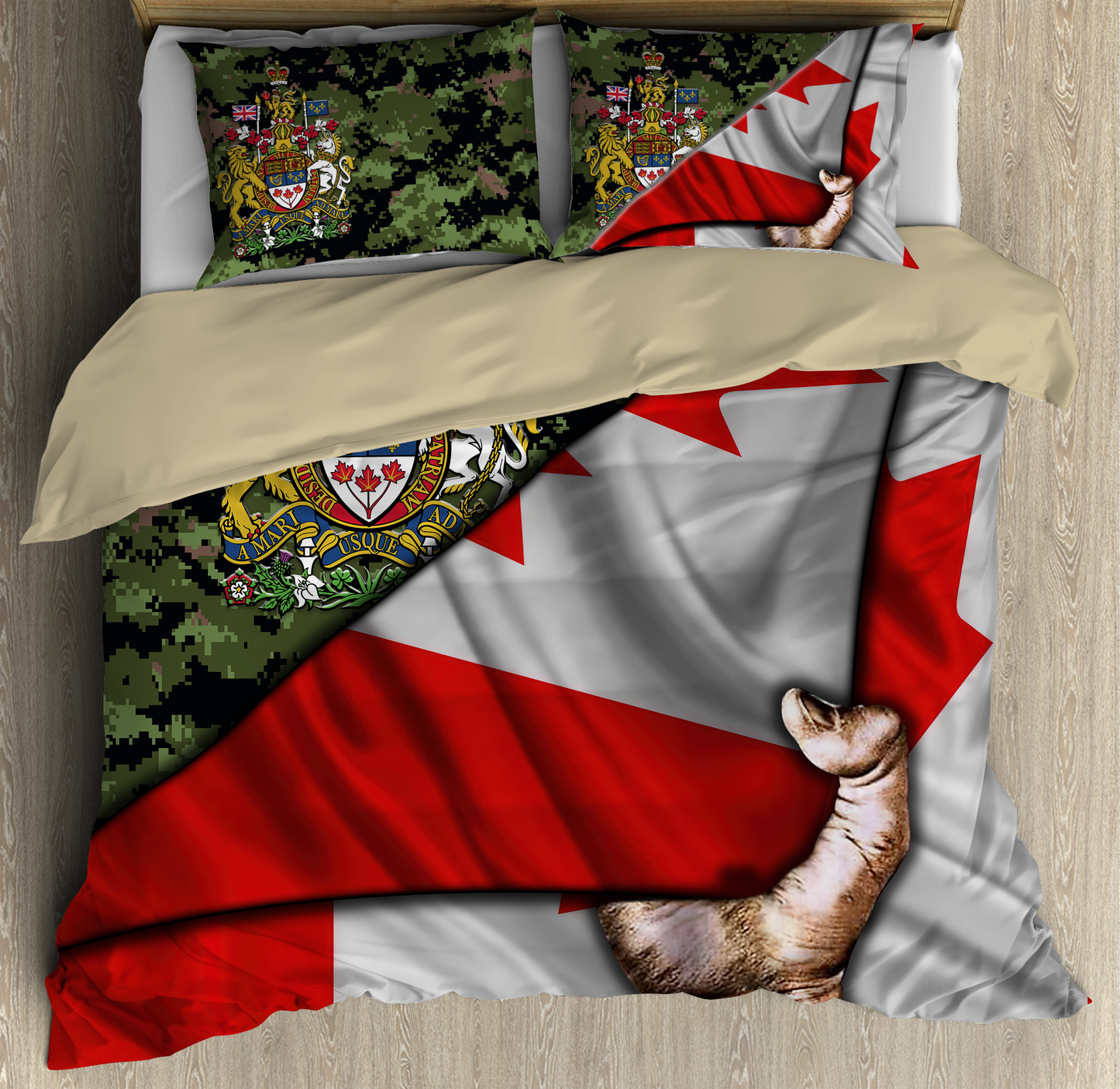 Canada Coat Of Arms Bedding Set XT SN16032102