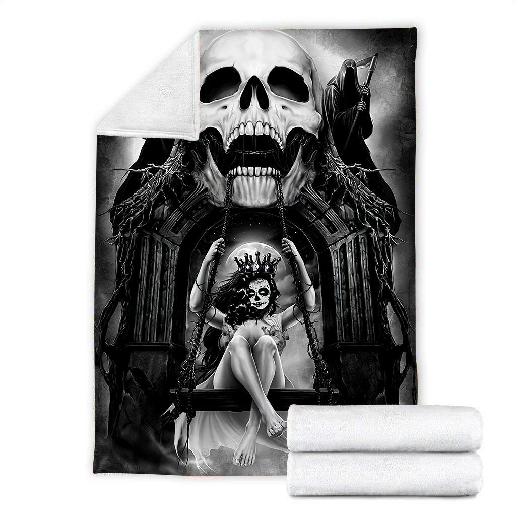 Premium Black Reaper Blanket