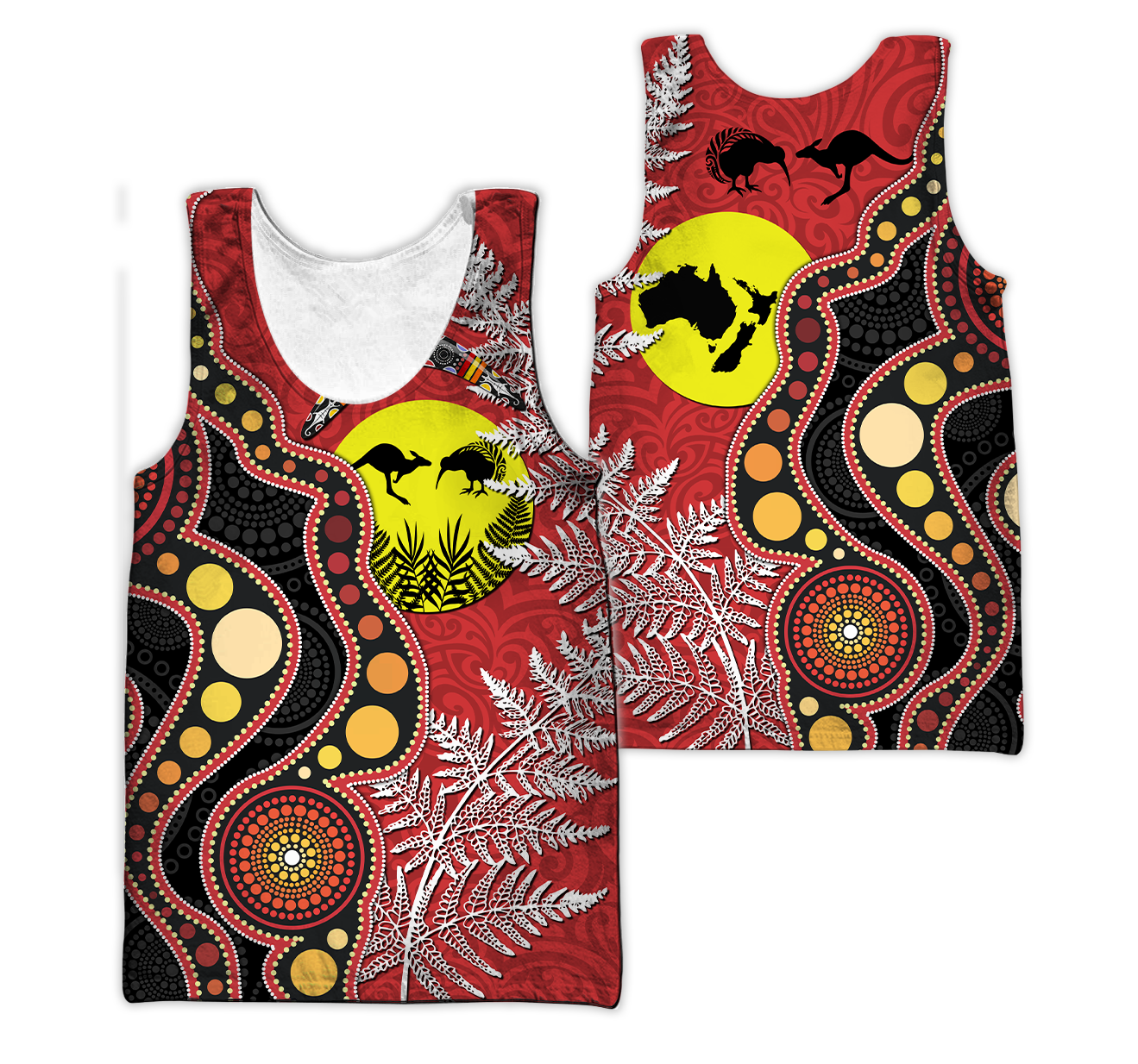 New Zealand Maori And Australia Aboriginal We Are Family 3D Printed Unisex Shirts TN