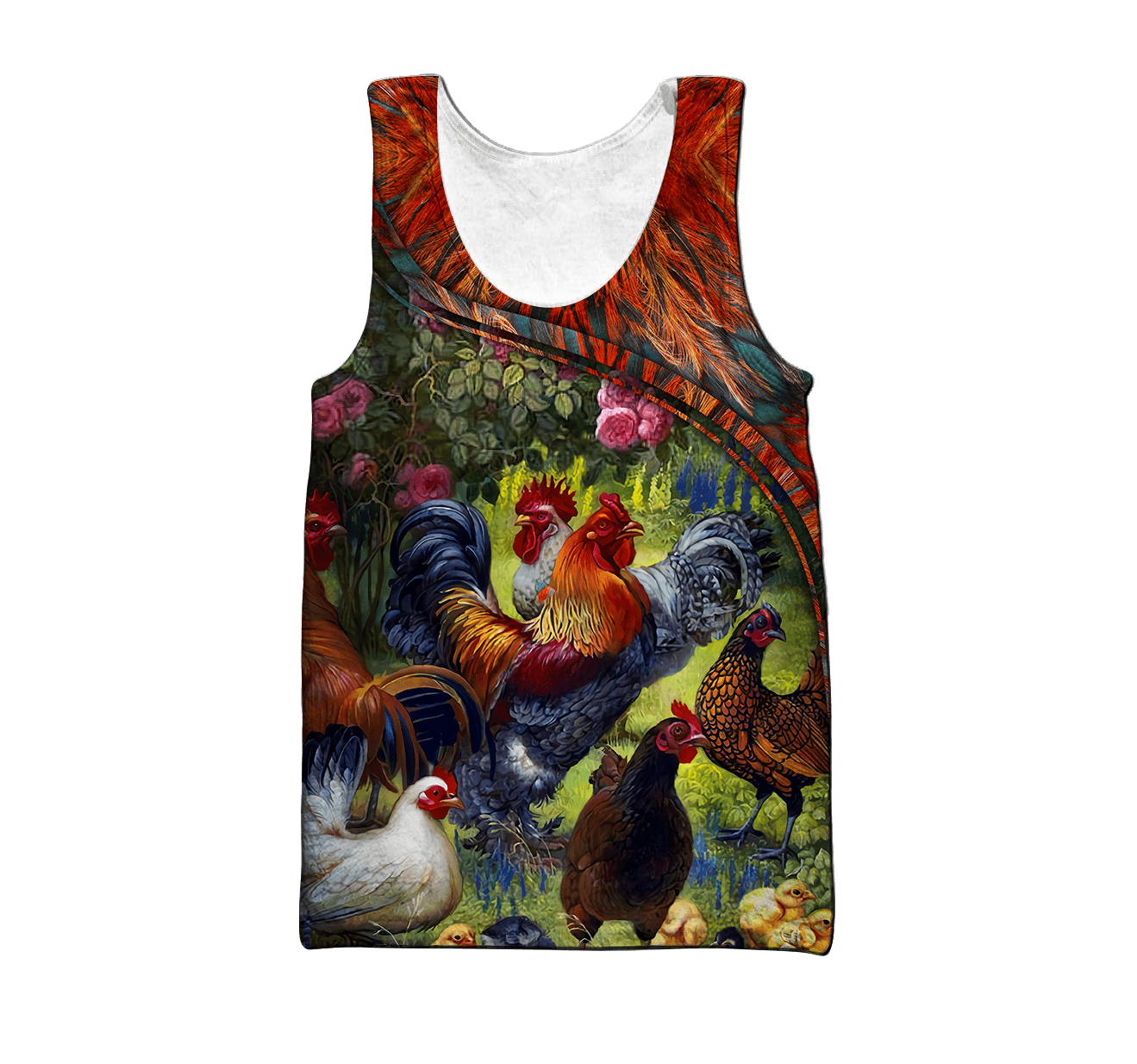 Farm Rooster 3D Printed Unisex Shirts HHT15042104