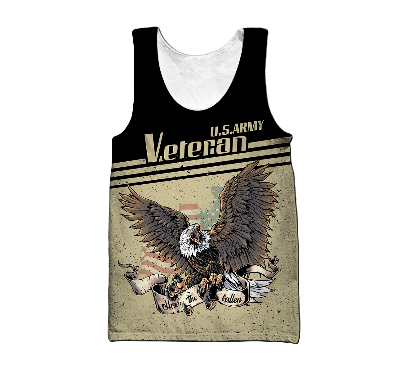 US Army Veteran EagleHonor the fallen Polo Shirt