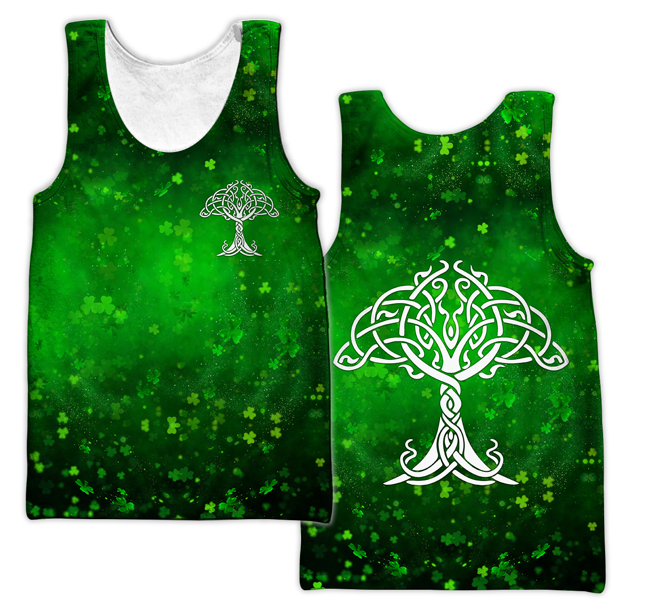 Premium Irish Saint Patrick's Day 3D All Over Printed Unisex Shirts