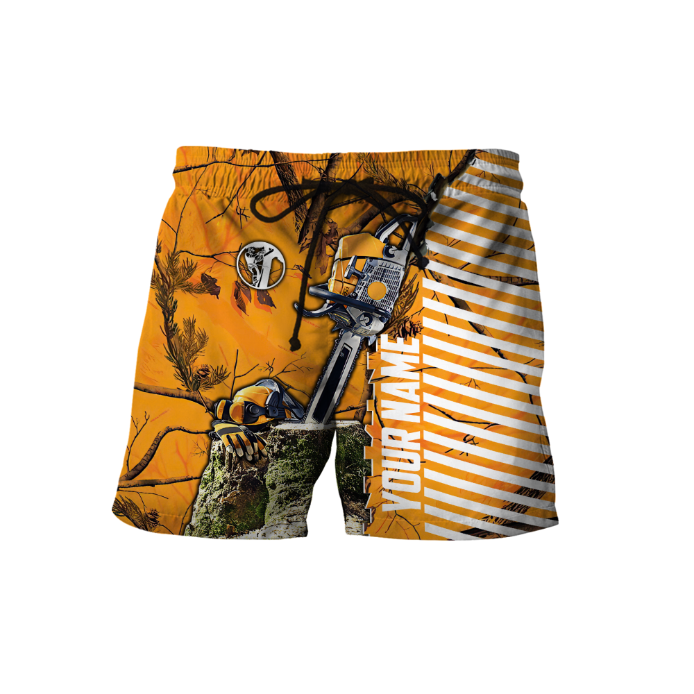 Customize Name Chainsaw 3D All Over Printed Unisex Shirts