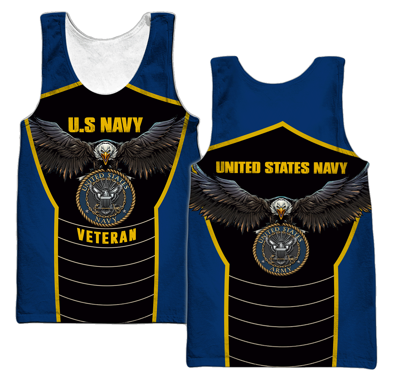 U.S Navy veteran Eagle Pride design 3d print shirts VP20012102