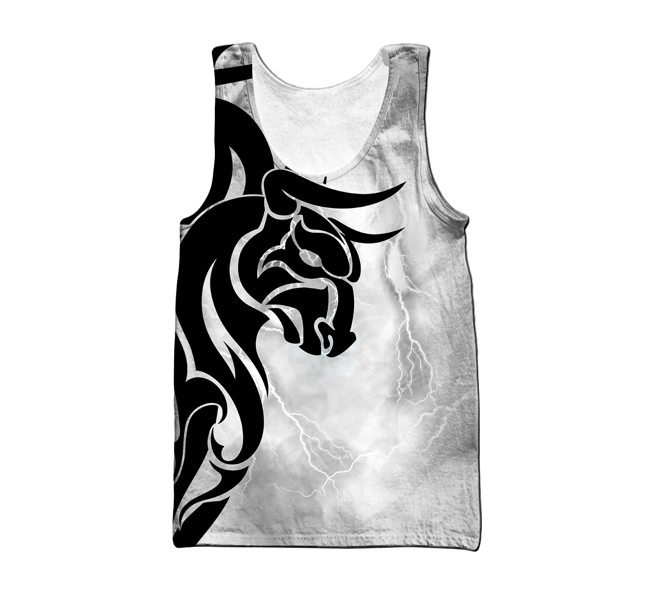 Premium Tribal Tattoo Bulls 3D Printed Unisex Shirts