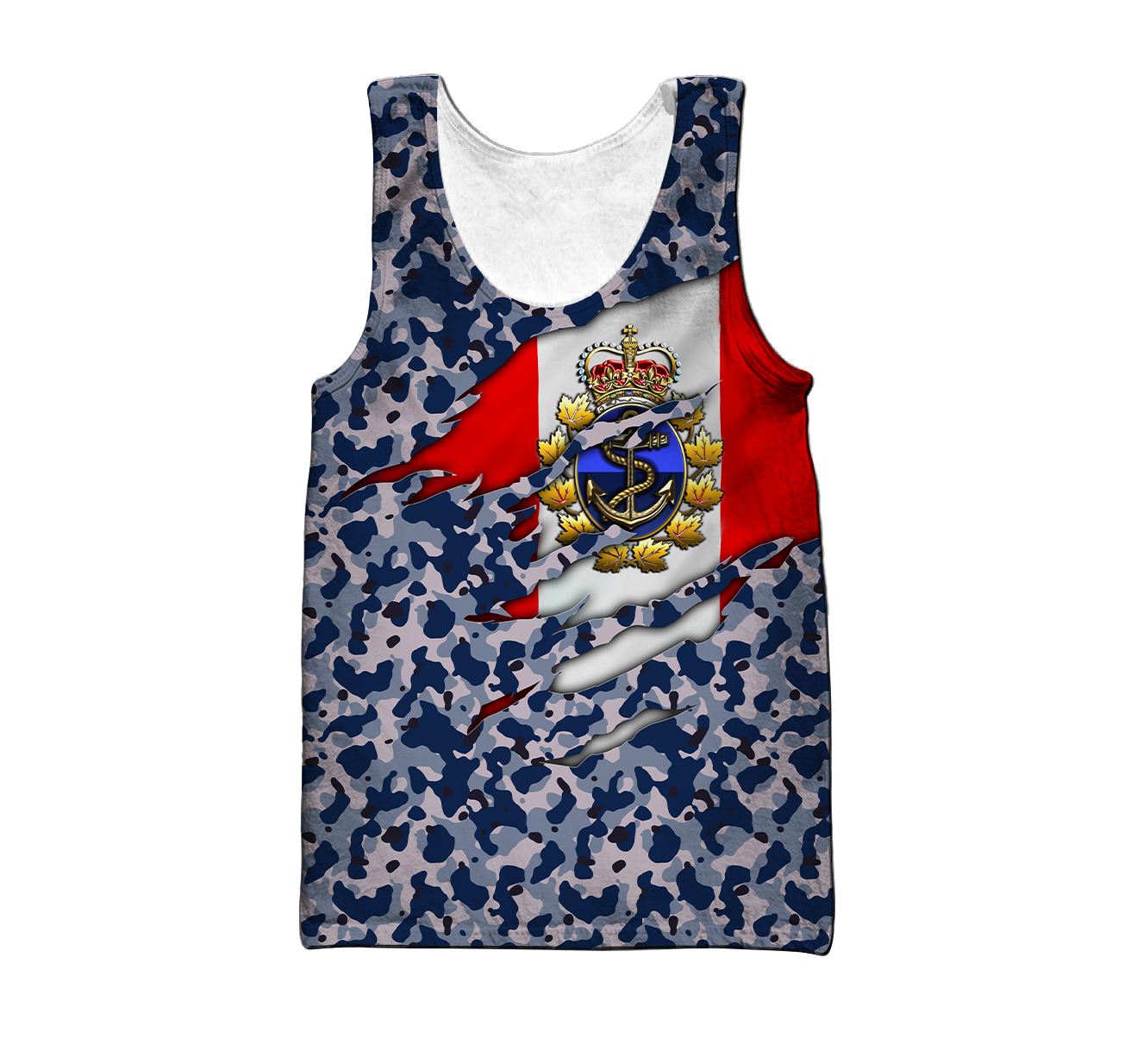 Canadian Navy Veteran 3D All Over Printed Shirts PD10032103