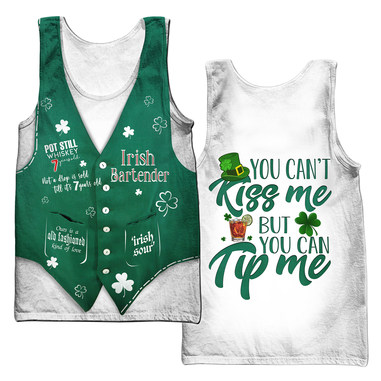 Premium Irish St.Patrick Day Customize 3D All Over Printed Unisex Shirts