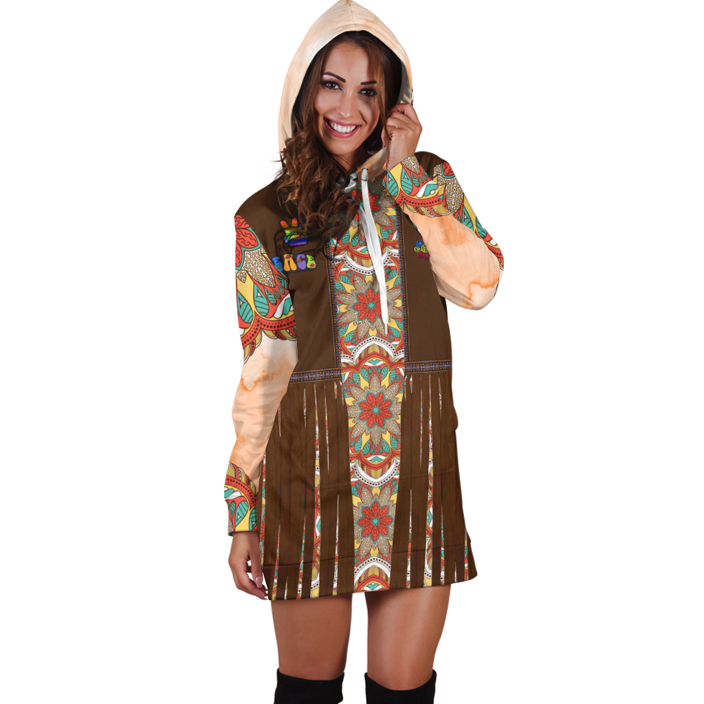 Native Hoodie Dress 3D Printed Unisex Shirts