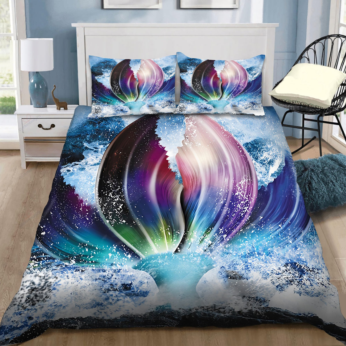 Be A Mermaid And Make Waves Bedding Set by SUN DQB07142004-Quilt-SUN-King-Vibe Cosyβ’
