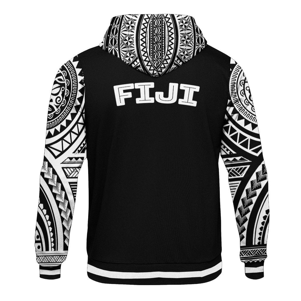 Fiji Hoodie - Polynesian Special Black Style BN10-Apparel-Khanh Arts-Hoodie-S-Vibe Cosy™