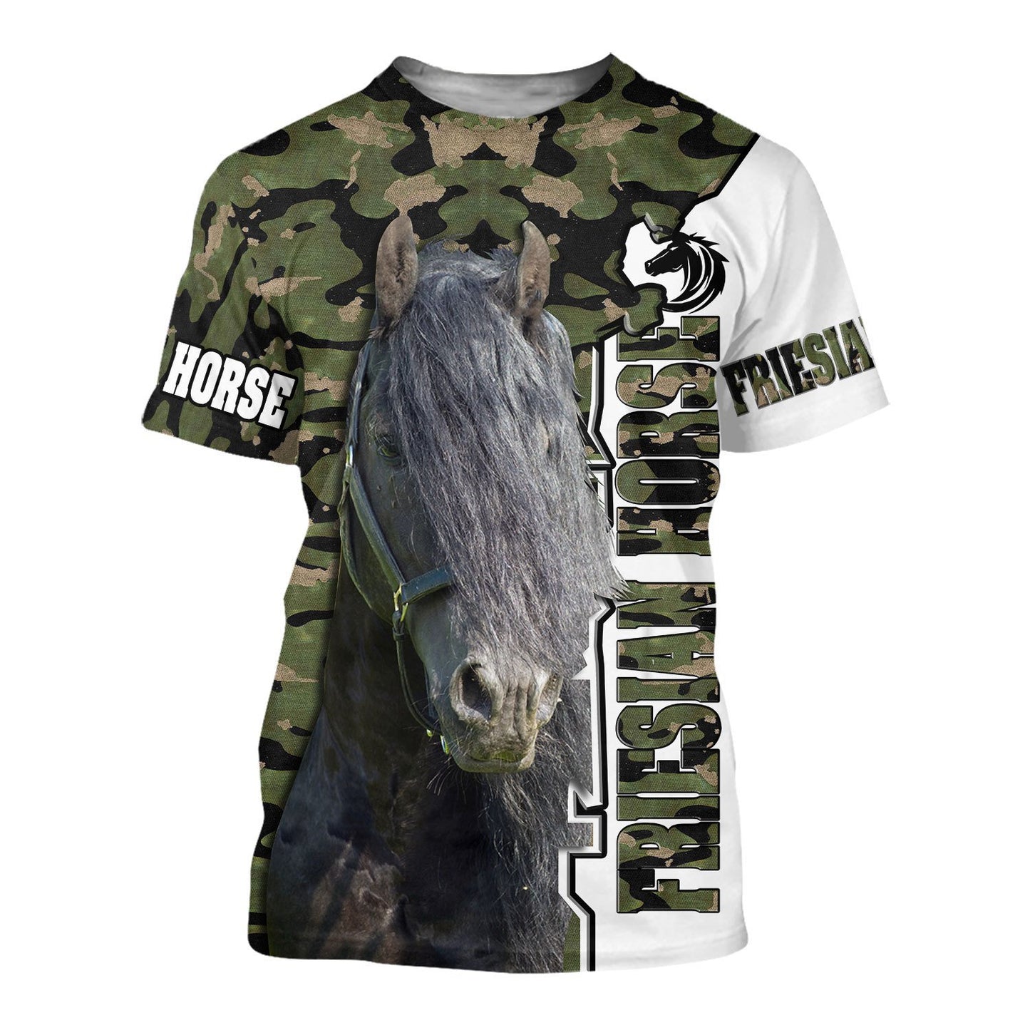 Love Horse 3D All over print for Men and Women shirt HR26-Apparel-NNK-Hoodie-S-Vibe Cosy™