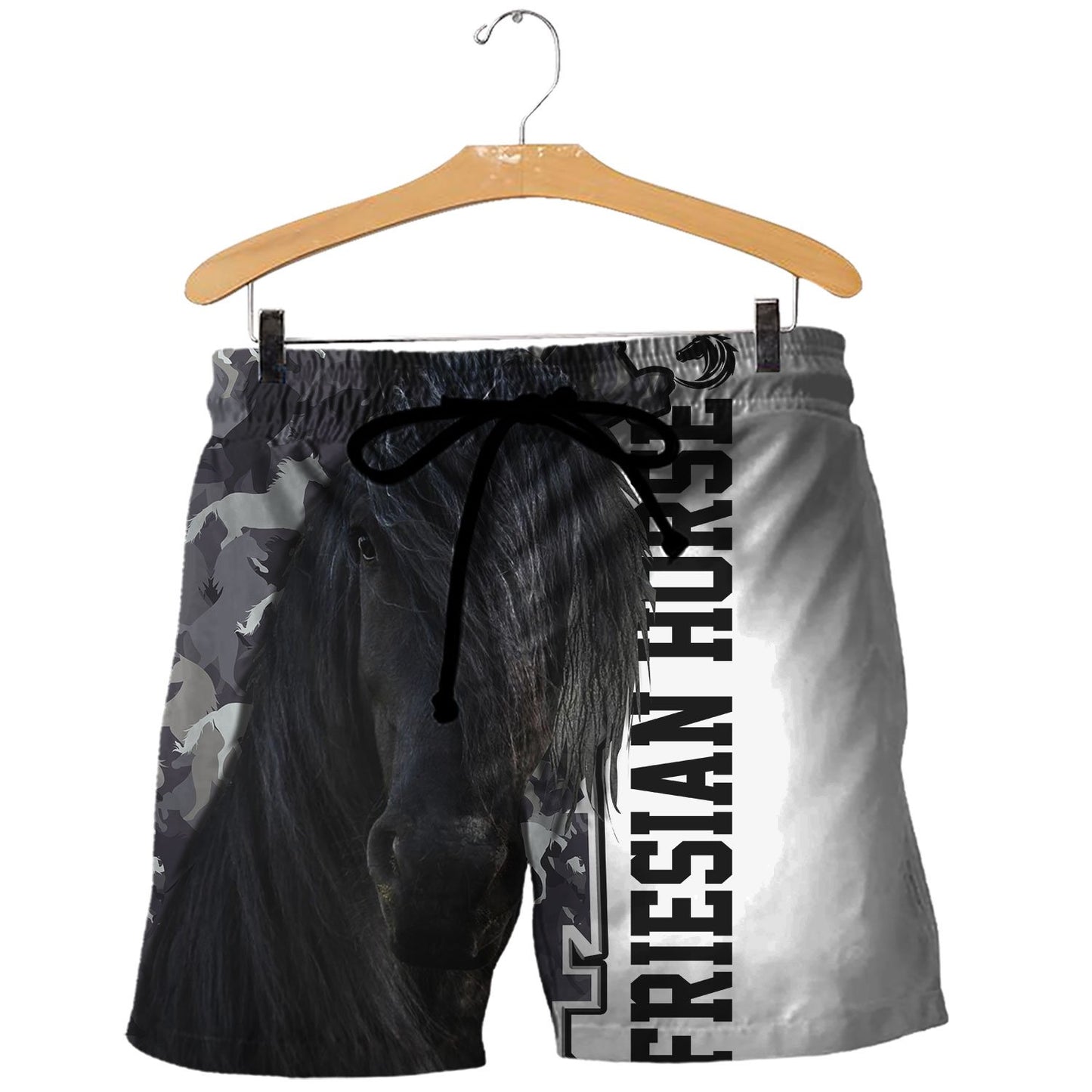 Love Horse 3D All Over Printed Shirts TA040904-Apparel-TA-Shorts-S-Vibe Cosy™