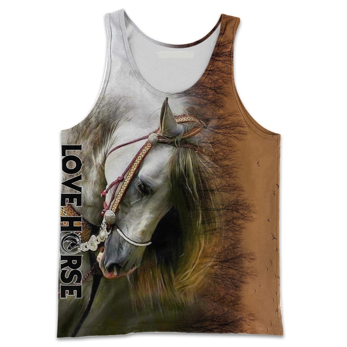 Premium Love Horse 3D All Over Printed Unisex Shirts