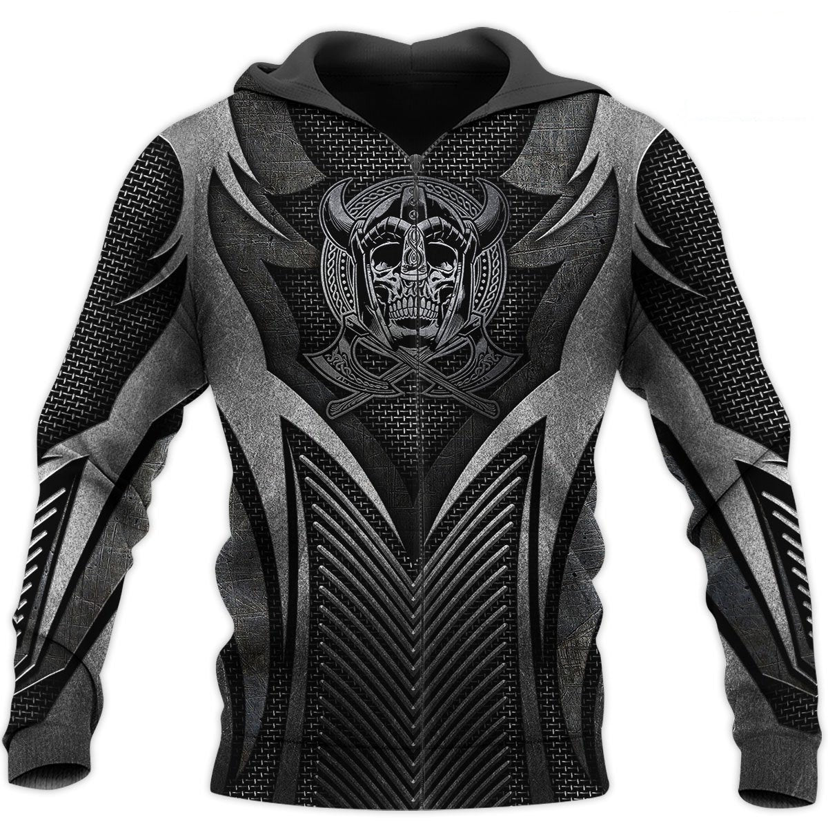 Viking Armour 3D All Over Printed Shirts for Men and Women TT0001-Apparel-TT-Zipped Hoodie-S-Vibe Cosy™