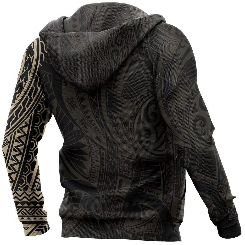 Maori Wolf Tattoo Style New Zealand Hoodie HC1203-Apparel-Huyencass-Hoodie-S-Vibe Cosy™