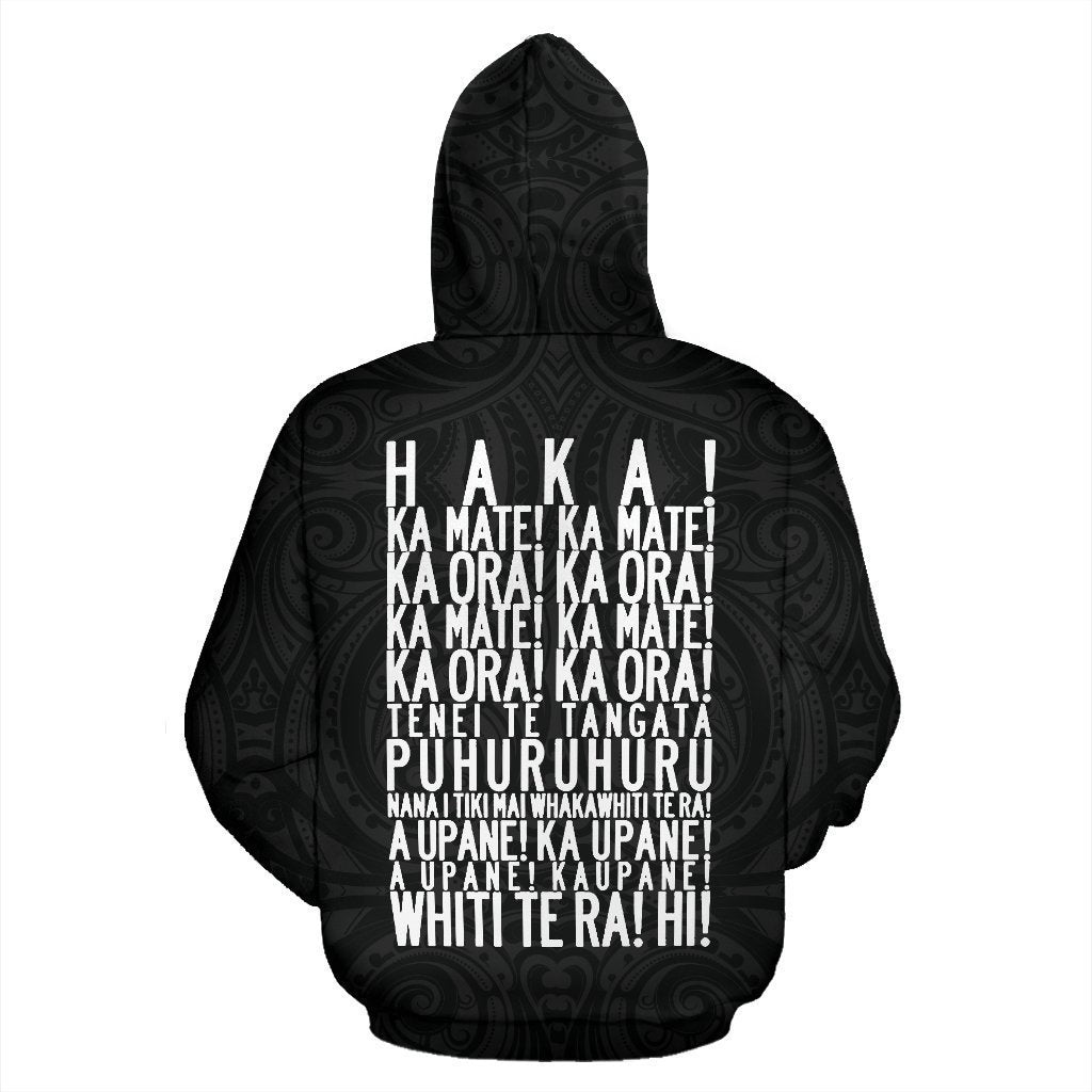 Rugby Haka New Style Zip Up Hoodie HC1205-Apparel-Huyencass-Zipped Hoodie-S-Vibe Cosyβ’
