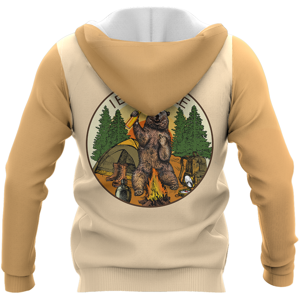 Look A Menu - Camping Bear NNKQ303-Apparel-NNK-Hoodie-S-Vibe Cosy™