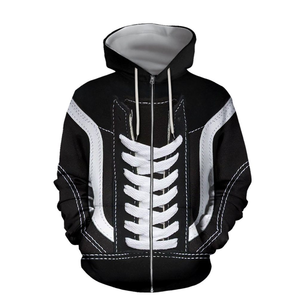 Classic Sneaker 3D All Over Printed Shirts for Men and Women AM080202-Apparel-TT-Zipped Hoodie-S-Vibe Cosy™