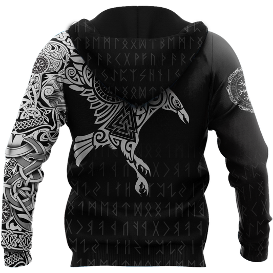 Vikings - The Raven of Odin Tattoo - Amaze Styleโข-Apparel