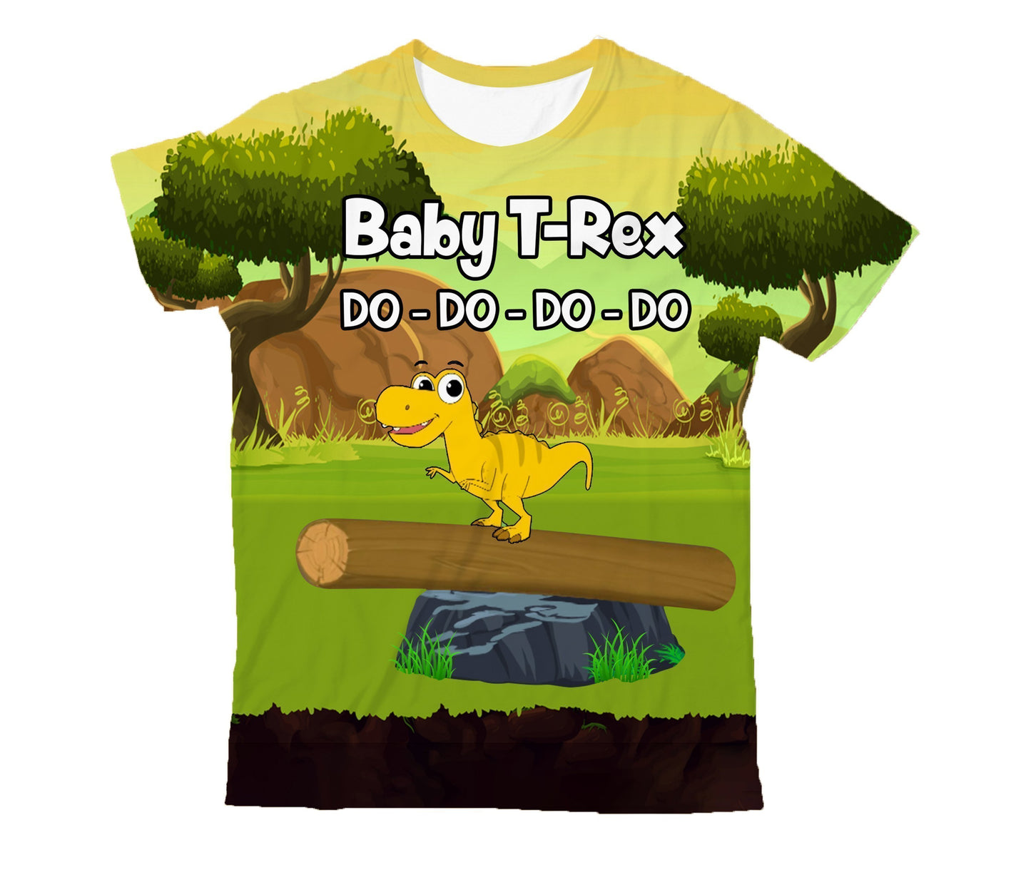 3D All Over Printed Baby T-Rex Shirts-Apparel-HP Arts-T-Shirt-TODDLER 2T-Vibe Cosy™
