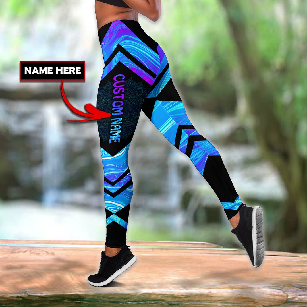 Custom name legging + hollow tank combo TNA27052102