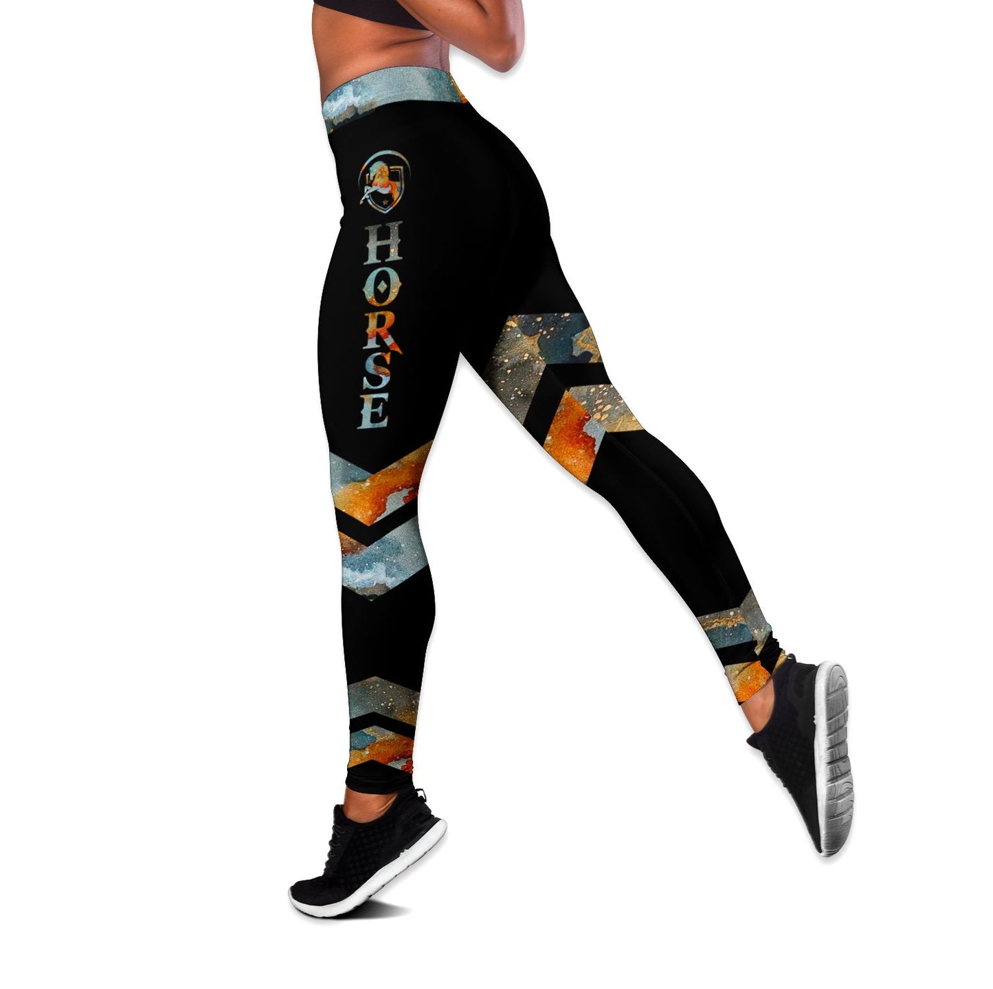 Horse Combo Legging + Tank Top 3D All Printed